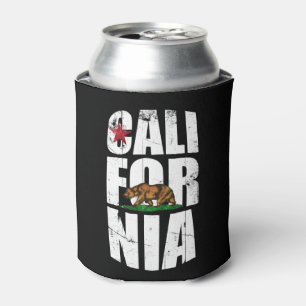 Porta-lata Bandeira do urso de Califórnia