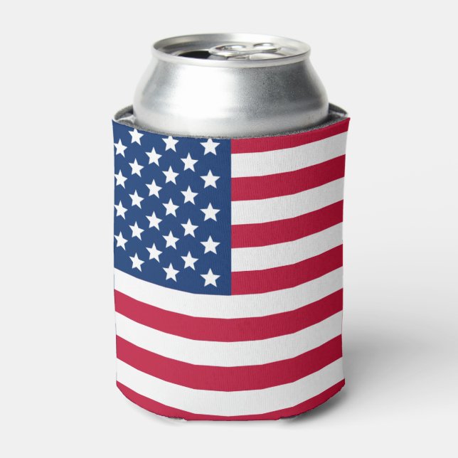 PORTA-LATA BANDEIRA DOS ESTADOS UNIDOS (Can Front)