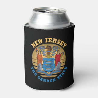 PORTA-LATA BANDEIRA ESTATAL DE JERSEY GARDEN