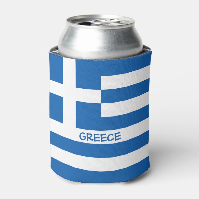 Porta-lata Bandeira grega (Can Front)