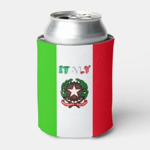 Porta-lata Bandeira italiana 