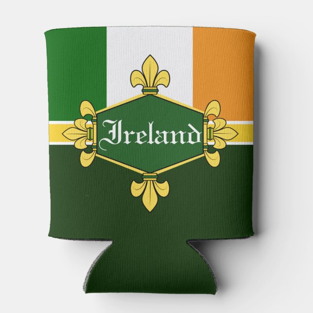Porta-lata Bandeira nacional da Irlanda, Personalizar o nome (Traseira)