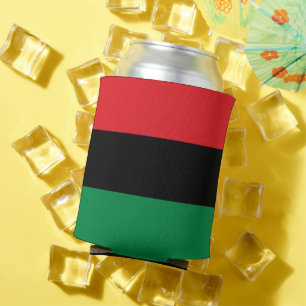 Porta-lata Bandeira Pan-Africana e Símbolo / partido da UNIA