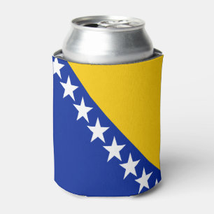 Porta-lata Bandeira Patriótica da Bósnia Herzegovina
