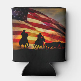 Porta-lata Bandeira Patriótica e Camisolões de Cavalaria para