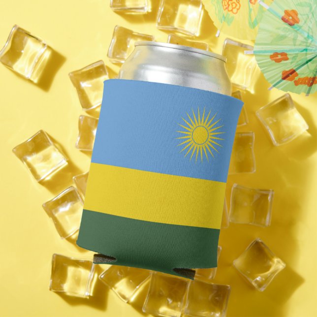 Porta-lata Bandeira Ruanda (Verão in situ)