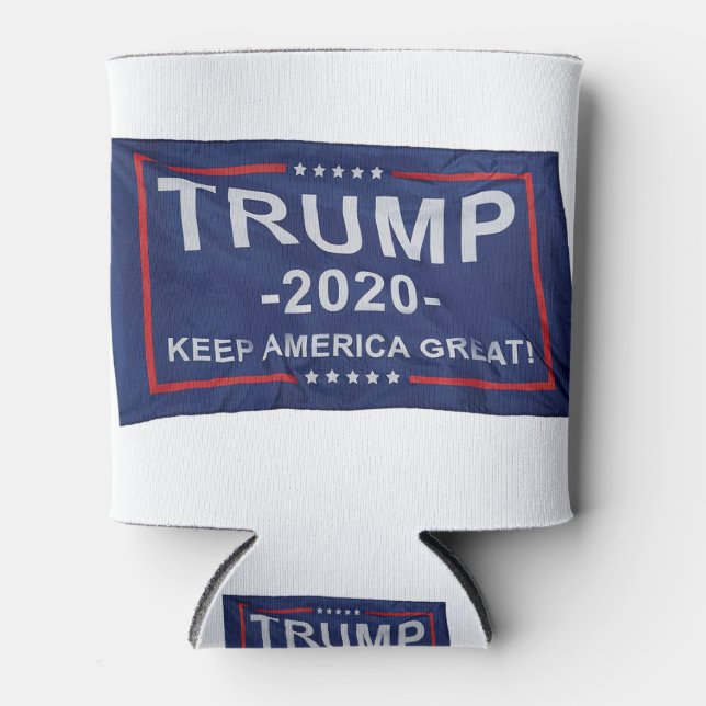 Porta-lata Bandeira Trump 2020 (Frente)