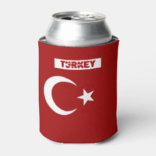 Porta-lata bandeira turca 