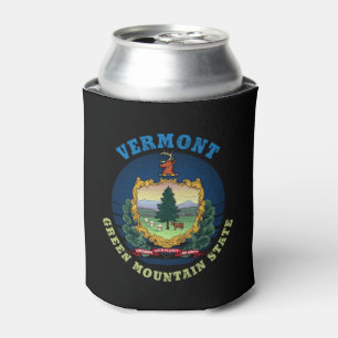 PORTA-LATA BANDEIRA VERMONT GREEN MONTAIN