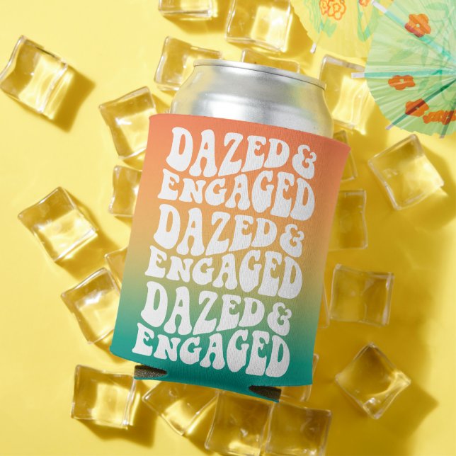 Porta-lata Banho de Noiva Retrô Confundido e Comprometido (Verão in situ)