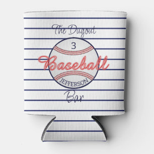 Porta-lata Bar Baseball Sports