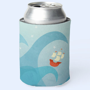 Porta-lata Barco à vela