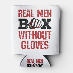 Porta-lata Bare Knuckle Boxing Real Men Box Sem Luvas