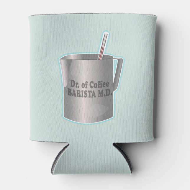 Porta-lata Barista fazer de café (Frente)