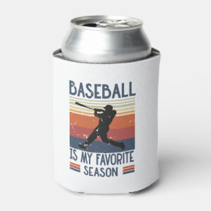 Porta-lata Baseball É Minha Época Favorita