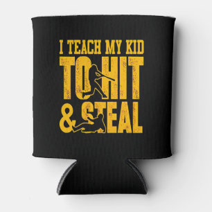 Porta-lata Baseball Lover   Ensino O Meu Filho A Atingir E Ro