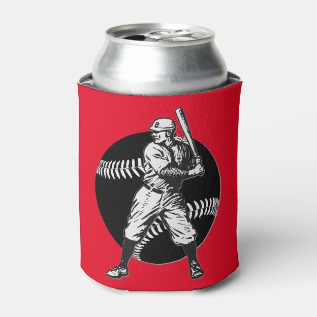 Porta-lata Baseball:Vintage Can Cooler (Can Front)