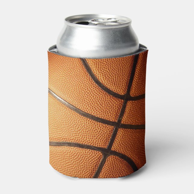 Porta-lata Basquete Laranja Brilhante (Can Front)