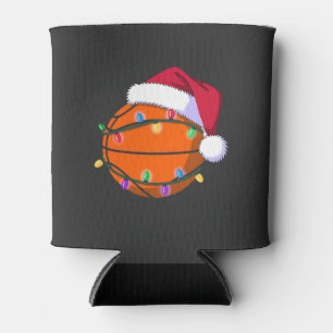 Porta-lata Basquetebol de Homem de Neve Natal Santa Beisebol