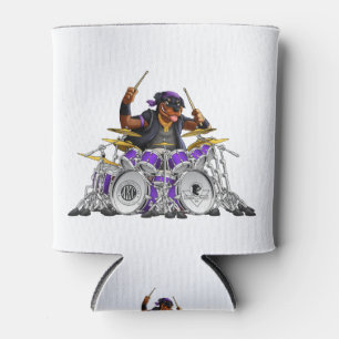 Porta-lata Baterista de Rockin Rottie