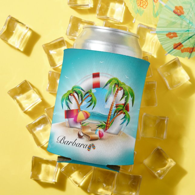 Porta-lata Beach Life (Verão in situ)