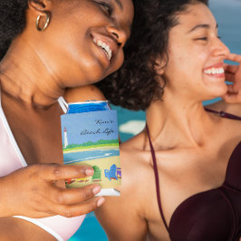 Porta-lata Beach Life Personalizada Can Cooler