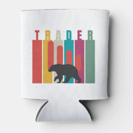 Porta-lata Bearish market | Trader | Simple design