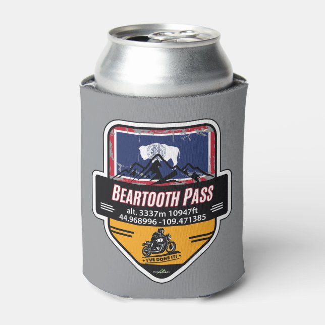 Porta-lata Beartooth Pass Motocicleta US 212 01 (Can Front)
