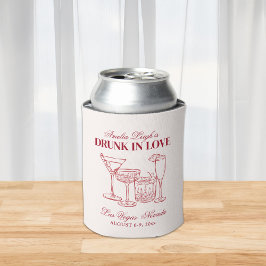 Porta-lata Bebado No Amor Cocktails Bachelorette Weekend