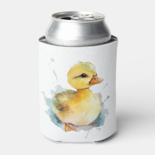 Porta-lata Bebê Pato Aquarela Pode Resfriar