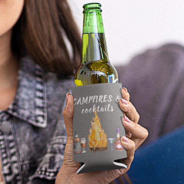 Porta-lata Bebendo de campismo e coquetéis (Criador carregado)