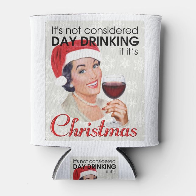 Porta-lata bebendo do dia (Frente)