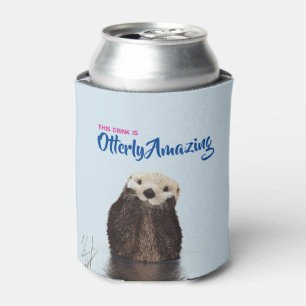 Porta-lata Bebida surpreendente de Otterly com a foto bonito