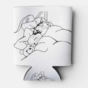 Porta-lata Bed Sleep Cat Dream Kitten Bons Amigos