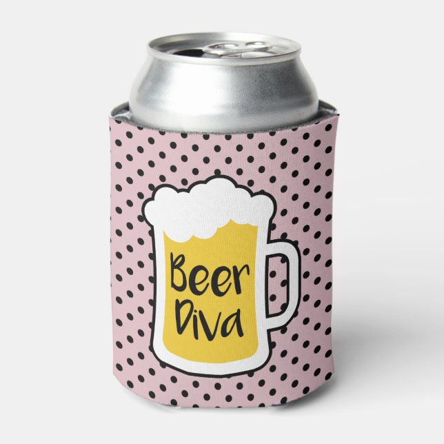 Porta-lata Beer Diva (Can Front)
