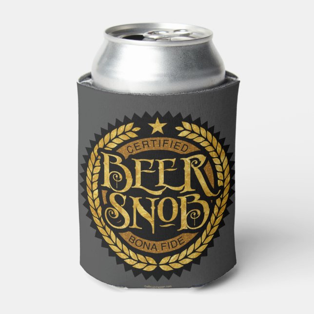 Porta-lata Beer Snob (Can Front)