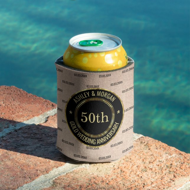 Porta-lata Beige Linen Annivarsary (Piscina in situ)