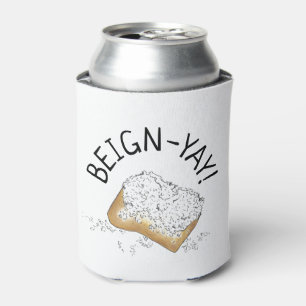 Porta-lata Beign-Yay! Nova Orleans NOLA Beignet Paery Foodie
