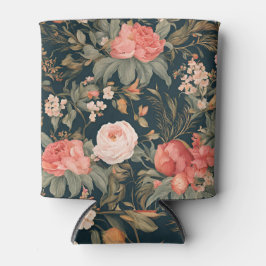 Porta-lata Belas Flores de Rosa Floral