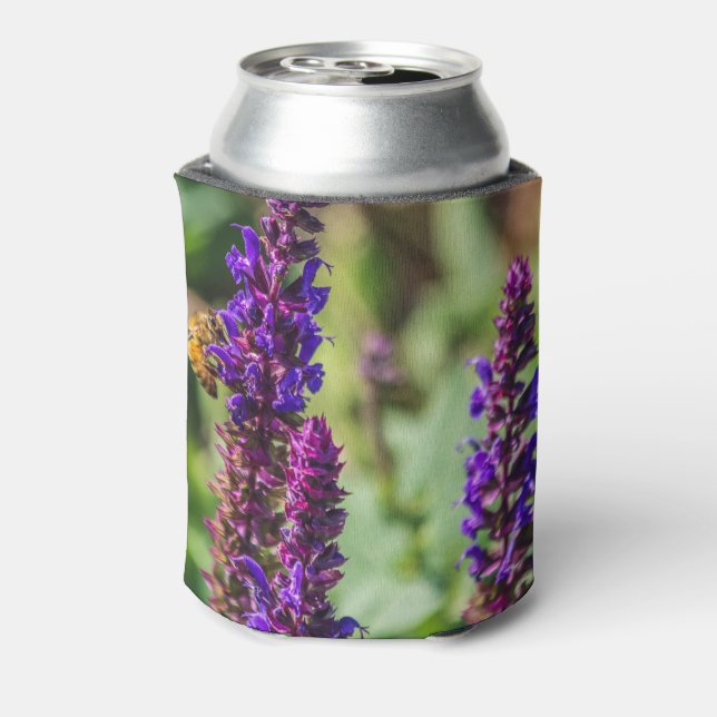 Porta-lata Beleza Roxa e Abelha (Can Back)