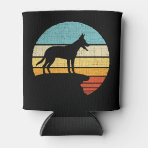 Porta-lata Belga Malinois Retro Vintage 60s 70s Cachorro Pupp