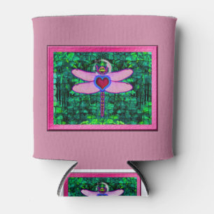 Porta-lata Belíssima Arte Enquadrada “Dragonfly Enquadrada co