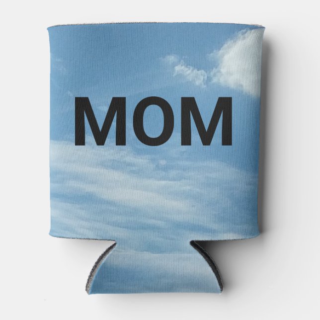 Porta-lata belo céu azul para MOM (Frente)
