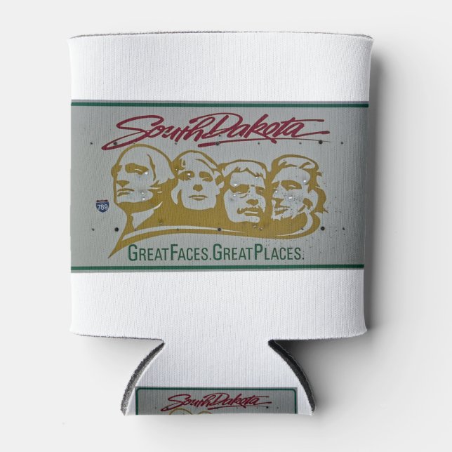 Porta-lata Bem-vindo à Dakota do Sul (Frente)