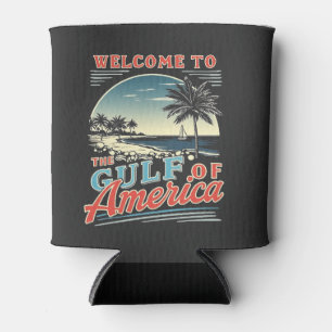 Porta-lata Bem-vindos ao Golfo da América Trump