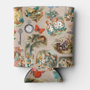 Porta-lata Berçário Alice Colorido Clássico Wonderland Século