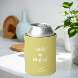 Porta-lata Beverage coolers for wedding favors
