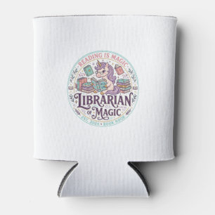 Porta-lata Bibliotecário Unicórnio de Magia Gráfico de Produt