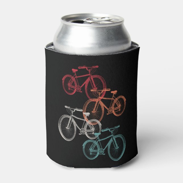 Porta-lata Bicicletas coloridas (Can Front)