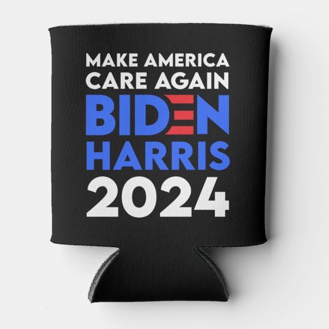 Porta-lata Biden / Harris - 2024 - Torne a América mais atent (Frente)